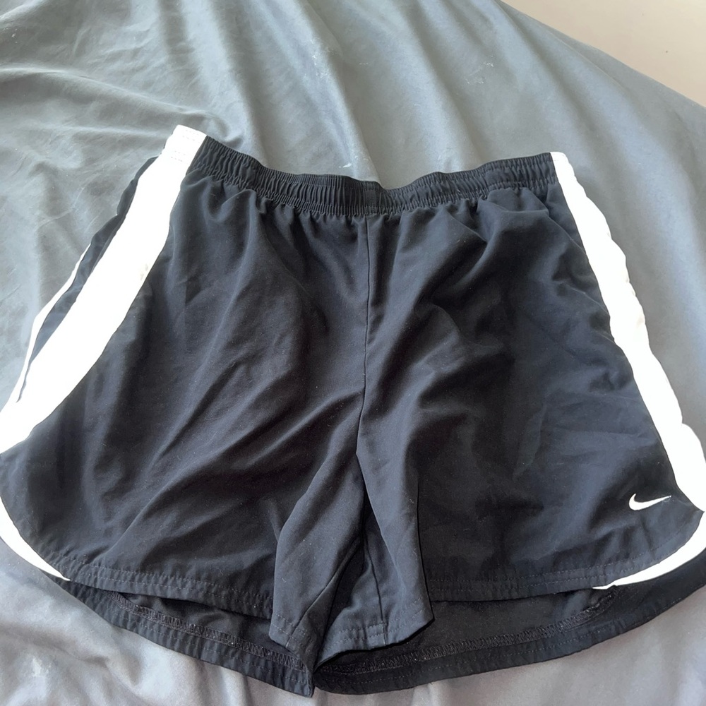 Nike | Women's Black and White Athletic Shorts